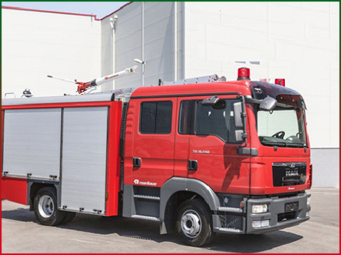 Xe chữa cháy công nghệ phun bọt khí nén
